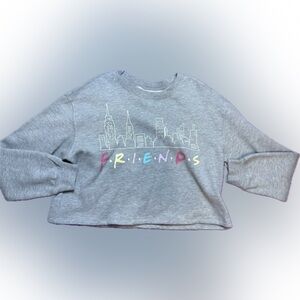 Cropped FRIENDS Crew Sweatshirt